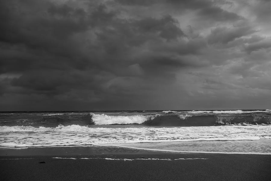 BW seascape Photograph by Rudy Umans