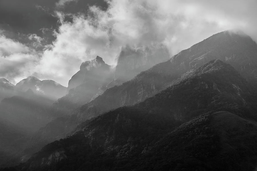 Art Photography Misty mountains