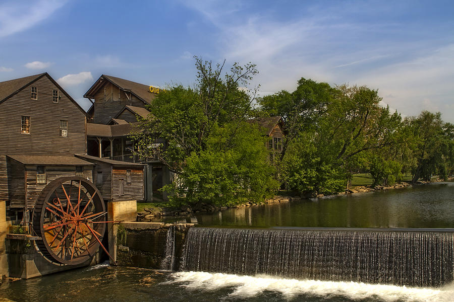 By The Old Mill Stream Photograph By Rick Larson - Fine Art America