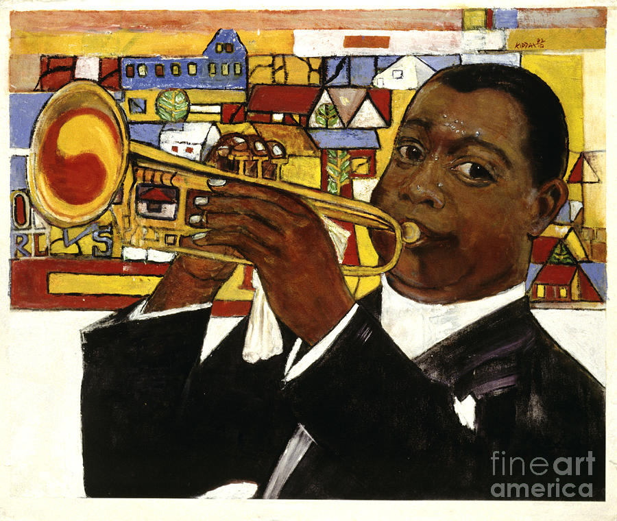 Harlem jazz Matters Painting by Kippax Williams