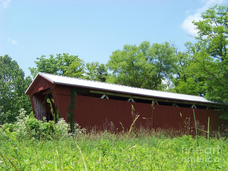 Byer Covered Bridge - II Photograph by Charles Robinson