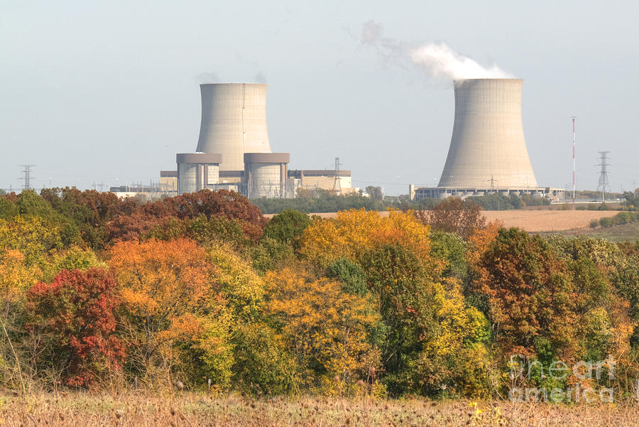 Byron Nuclear Power Plant Photograph by Deborah Smolinske
