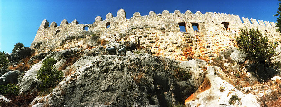 Byzantine Castle Of Kalekoy, Antalya Photograph by Panoramic Images