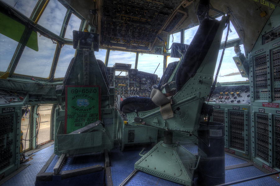 C-130 Cockpit Photograph by David Dufresne