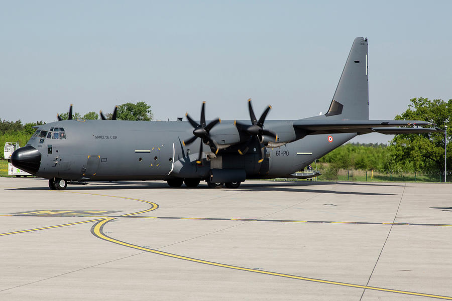 C-130j For The French Air Force Photograph by Timm Ziegenthaler