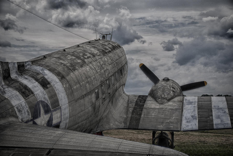 C-47 in HDR Photograph by Guy Whiteley