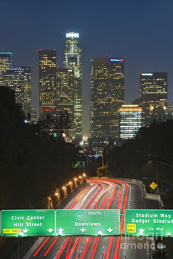 Entrance to the City of Angels Photograph by David Zanzinger