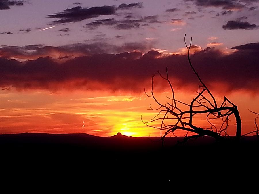Sunset Photograph - Cabazon Sunset by Dan Vallo