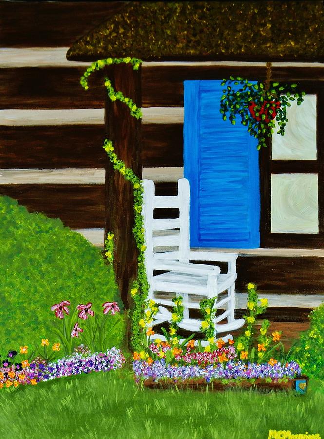 Cabin Fever Painting by Celeste Manning
