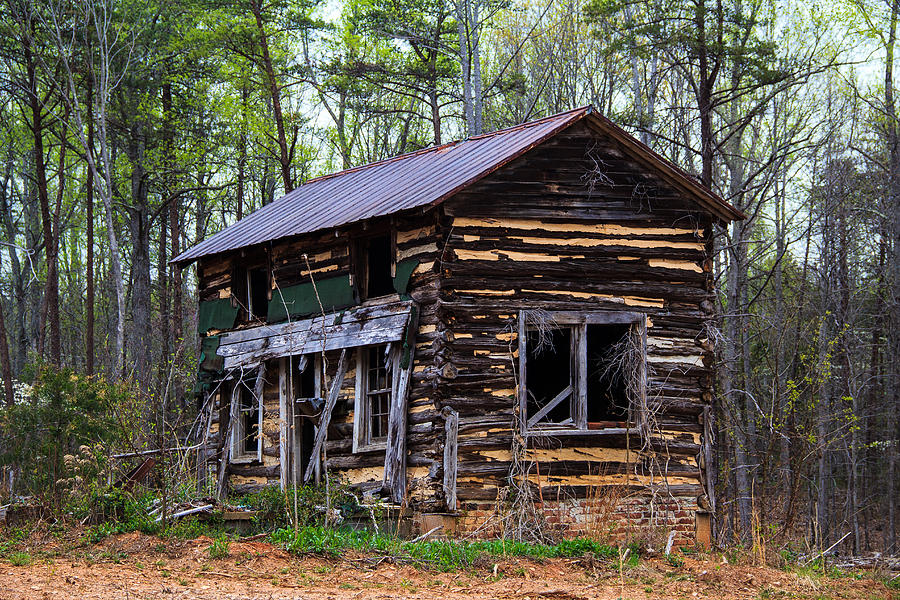 Cabin in Ruins Photograph by Beverly Hart - Pixels