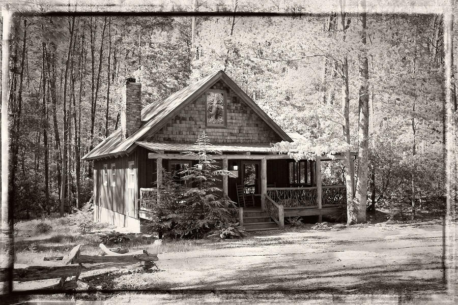 Cabin in the Woods Photograph by Joe Myeress
