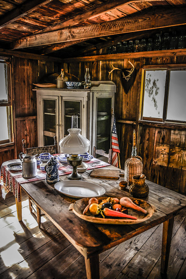 Cabin Interior Photograph by Chris Smith