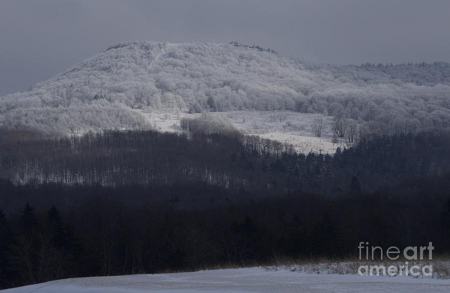 Winter Photograph - Cabin Mountain by Randy Bodkins
