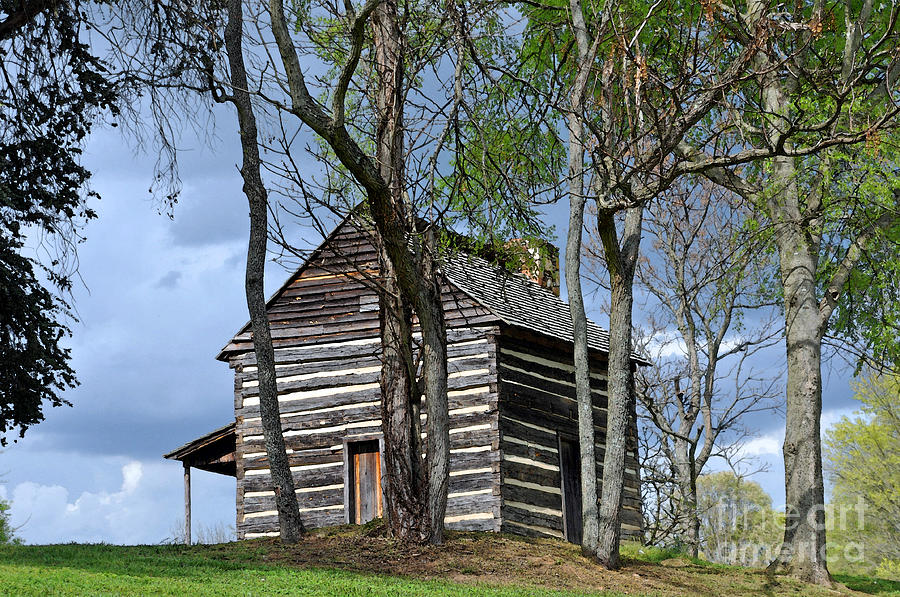 Cabin On A Hill Photograph By Lydia Holly