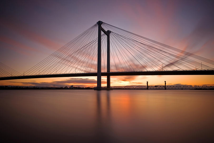 Cable Bridge Photograph by Ronda Kimbrow