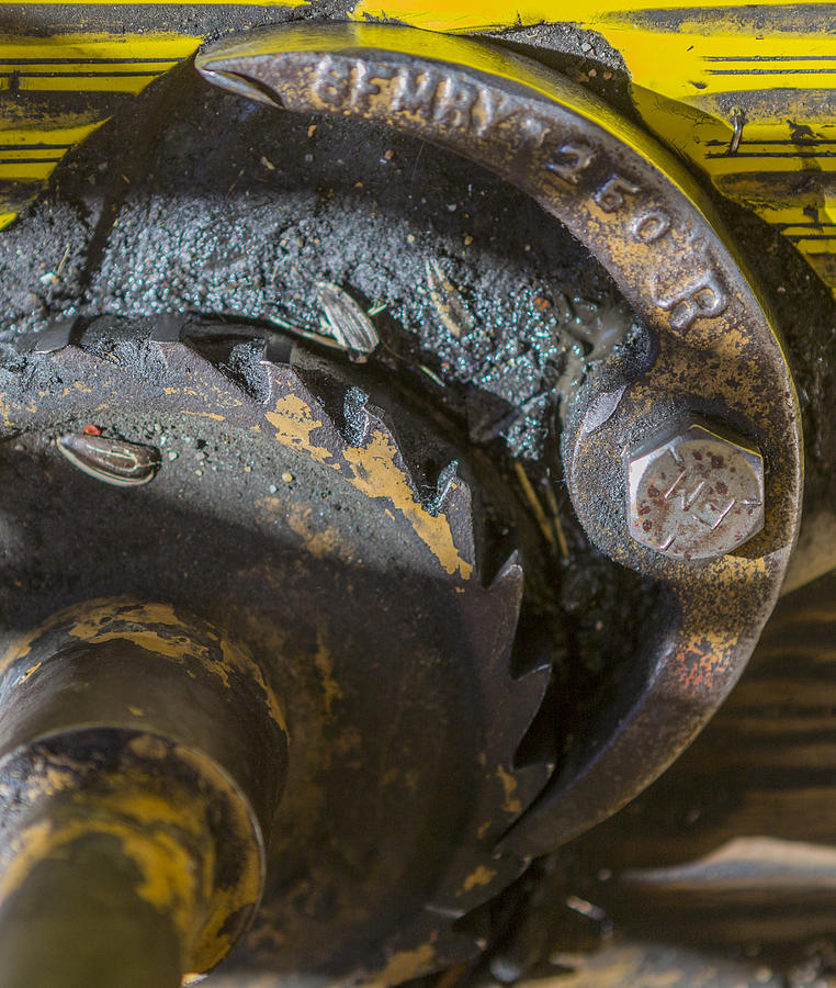 San Francisco Photograph - Cable Car Brake Close Up by Scott Campbell