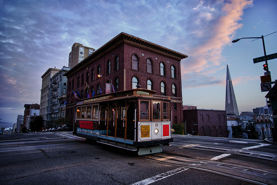San Francisco Photograph - Cable Car by David Smith