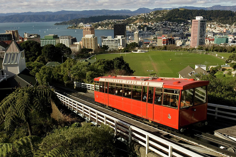 Cable Car In New Zealand Photograph by Carl D. Walsh - Fine Art America