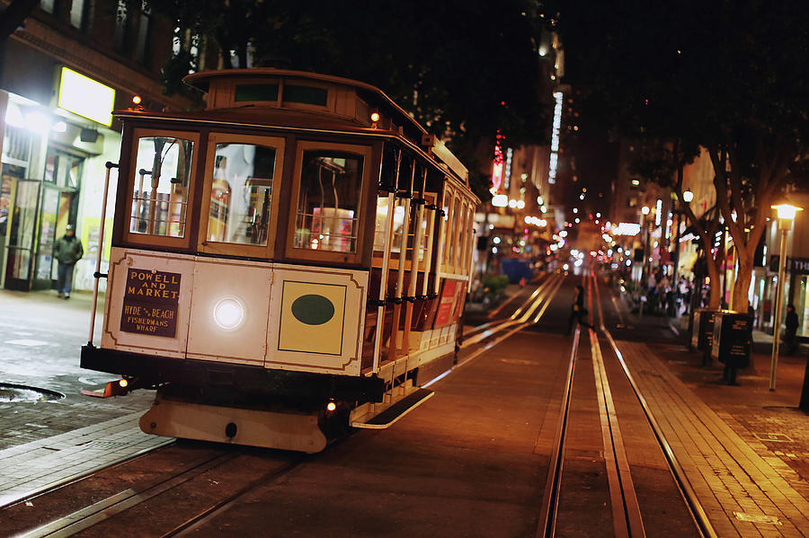 Cable Car In San Francisco Photograph by Thank You For Choosing My Work.