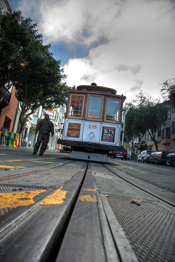 Cable Car Photograph by Peter Tellone