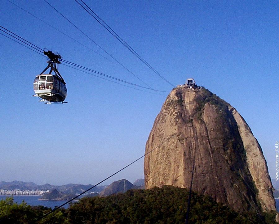 Cable Car Ride To Sugarloaf Photograph by Jay Milo
