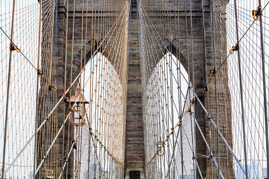 Brooklyn Photograph - Cabled Archways by Francois Roughol