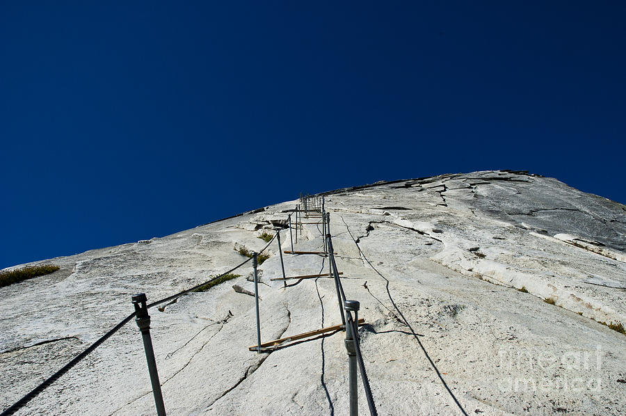 Cables of Half Dome 2 Photograph by Micah May