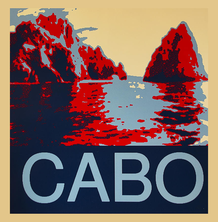 Cabo Digital Art by Barbara Snyder