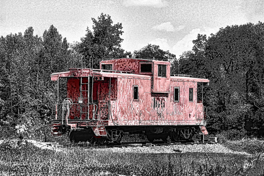 Caboose at Rest Photograph by Bonnie Willis
