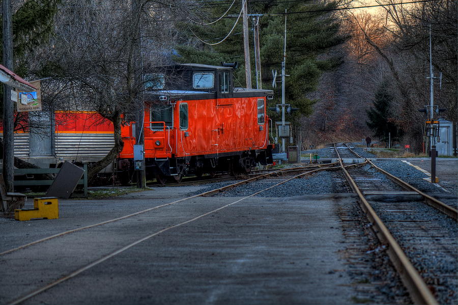 Caboose Photograph by David Dufresne