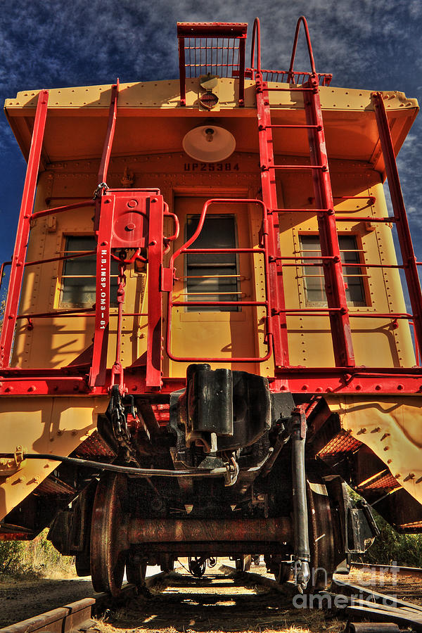 Caboose Photograph by James Eddy