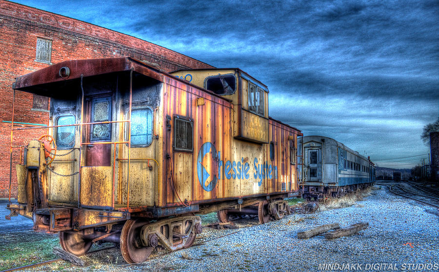 Caboose of a train Photograph by Jonny D