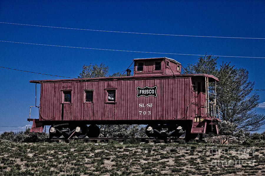 Caboose Photograph by Timothy Hacker