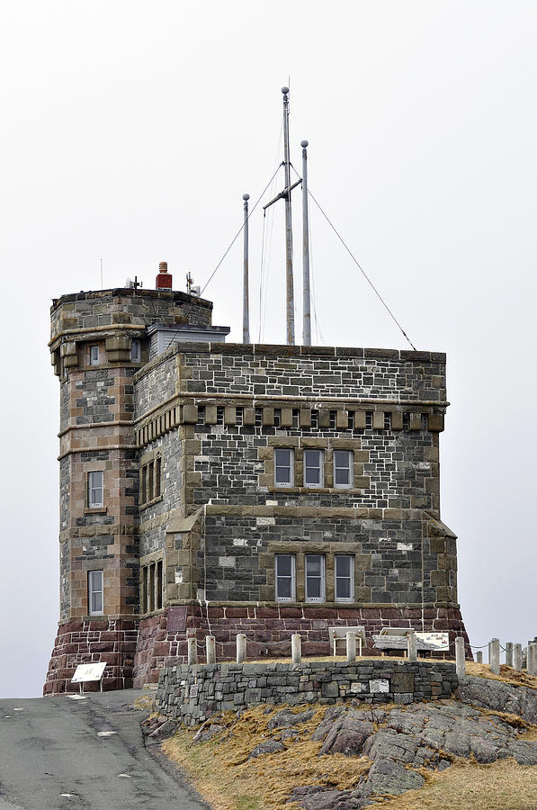 Landmark Photograph - Cabot Tower. Newfoundland. by Fernando Barozza