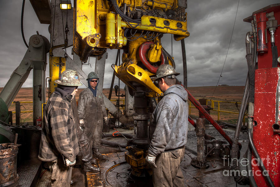 Oil Rig Photograph - Cac001-62 by Cooper Ross