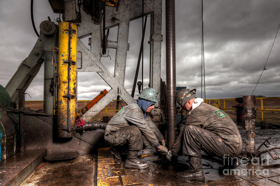 Oil Rig Photograph - Cac001-67 by Cooper Ross