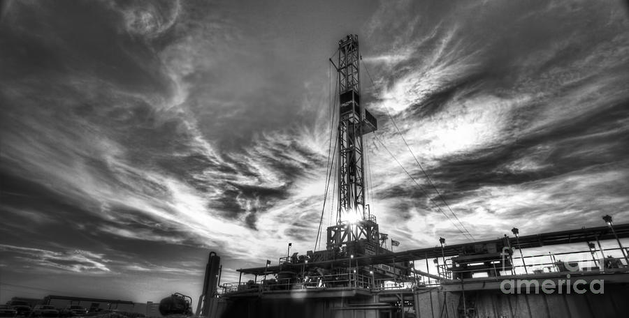 Oil Rig Photograph - Cac001-7 by Cooper Ross