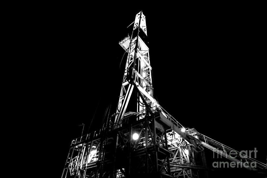 Oil Photograph - Cac001bw-76 by Cooper Ross