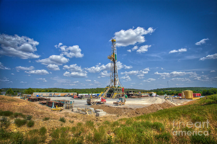 Oil Rig Photograph - Cac003-41 by Cooper Ross