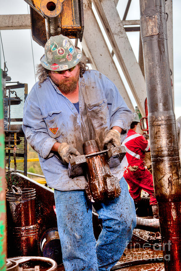 Oil Rig Photograph - Cac005-48 by Cooper Ross