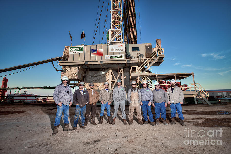 Oil Rig Photograph - Cac006-45 by Cooper Ross