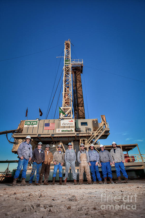 Oil Rig Photograph - Cac006-46 by Cooper Ross