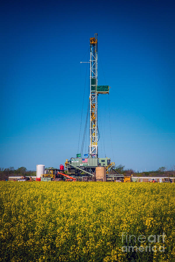 Oil Rig Photograph - Cac007-9 by Cooper Ross