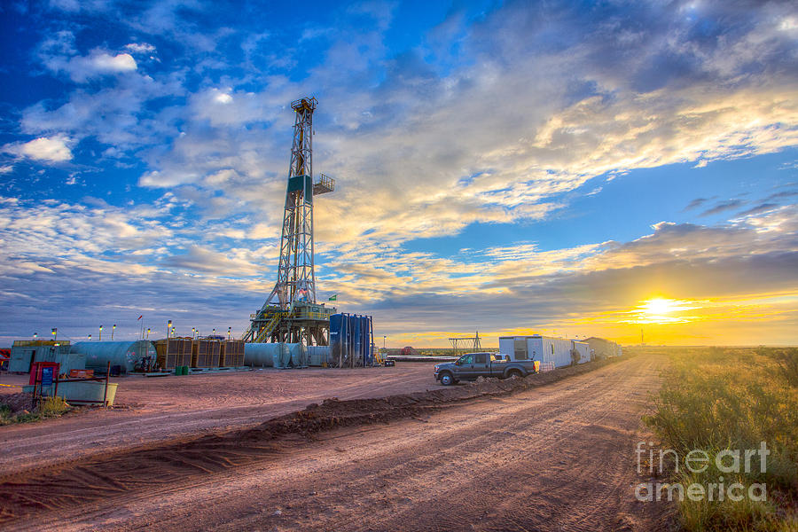 Oil Rig Photograph - Cac008-1r124 by Cooper Ross