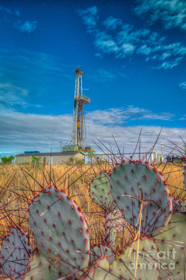 Oil Rig Photograph - Cac008-8r124 by Cooper Ross