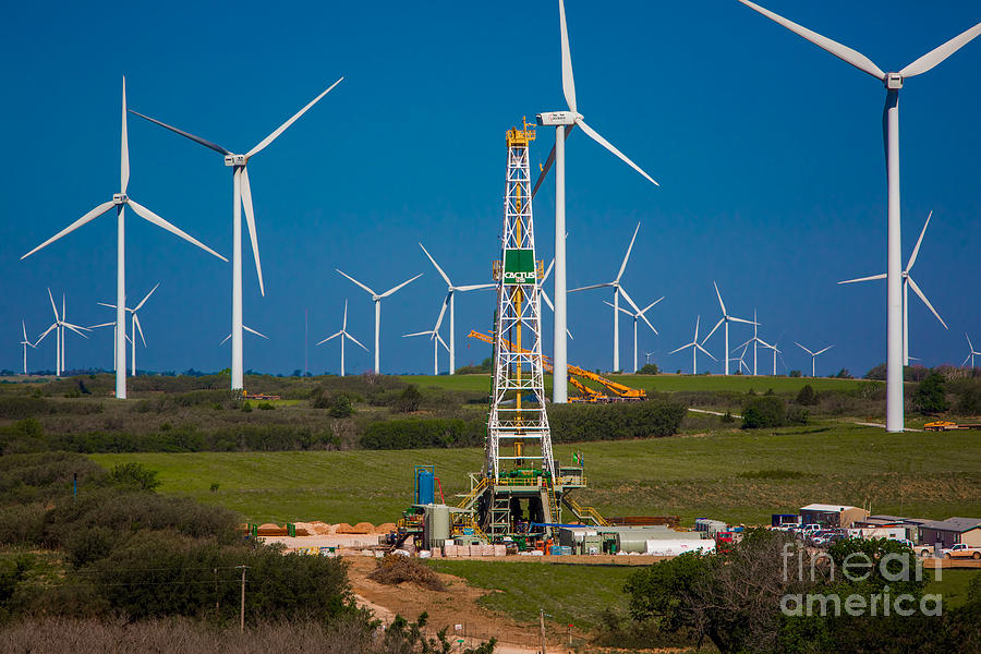 Oil Rig Photograph - Cac009_ok_tx 2014-172 by Cooper Ross
