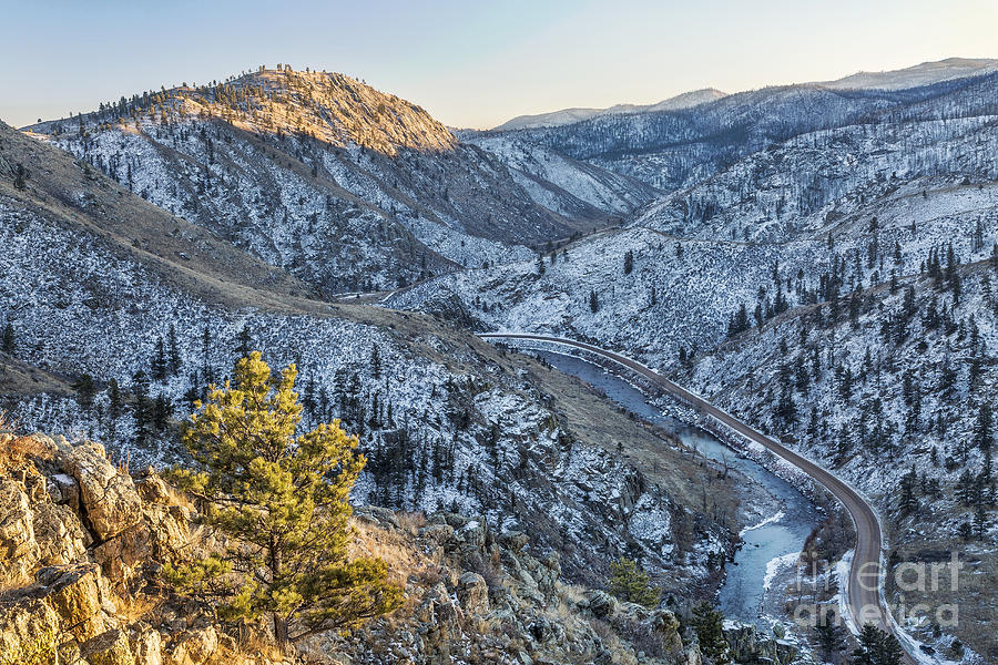 Cache la Poudre River Canyon Photograph by Marek Uliasz - Fine Art America