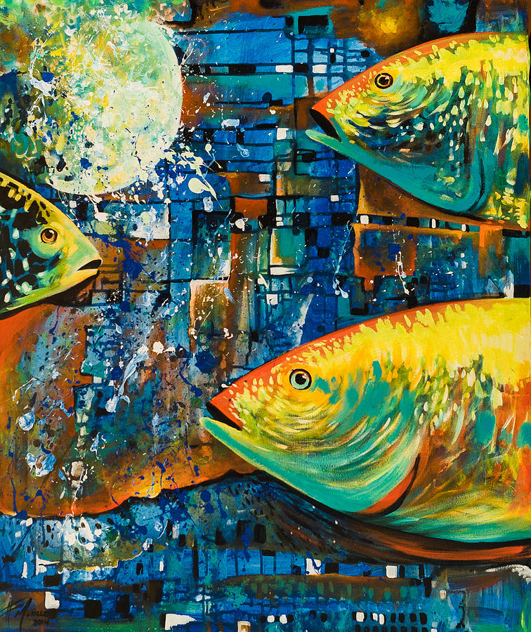 Полотно рыба. Рыбы живопись абстракция Felix Murillo. Рыбы в интерьерной живописи. Интерьерная картина рыбы. Интерьерные картины рыбки.