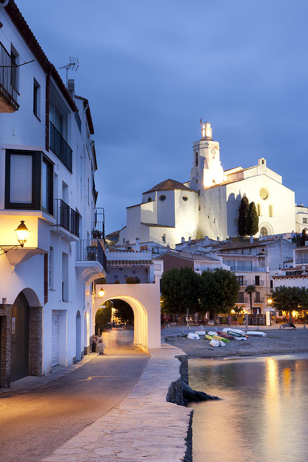 Architecture Photograph - Cadaques village in Costa Brava by Javier Fores
