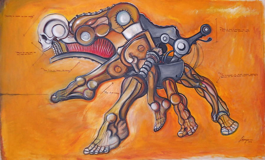 Cadaver Painting - Cadaver Feet Project by Jose Gonzalez Lanza Cadaver Painting - Cadaver Feet Project by Jose Gonzalez Lanza